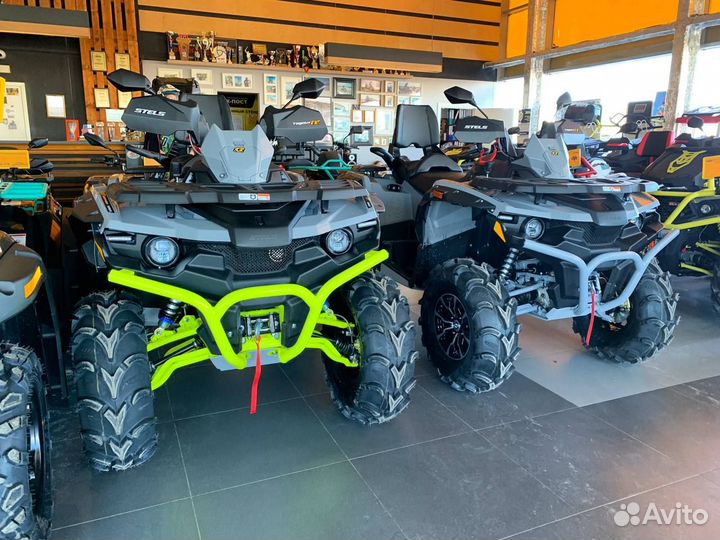 650 Guepard Trophy EPS CVTech (серый-желтый)