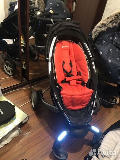 Коляска origami moms 2 в 1 с доп аксисуарами