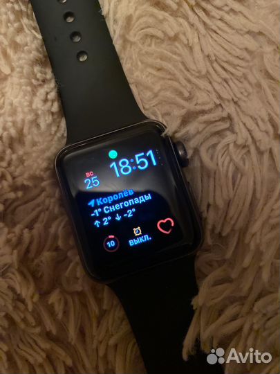 Часы apple watch 3 38 mm