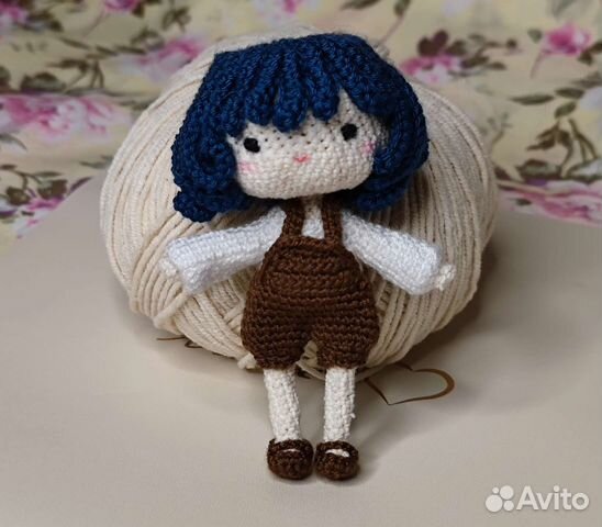 Вязанная кукла амигуруми