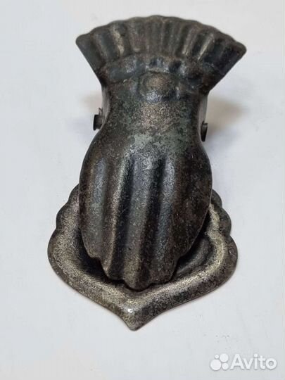Старинный Зажим для бумаг, денег 