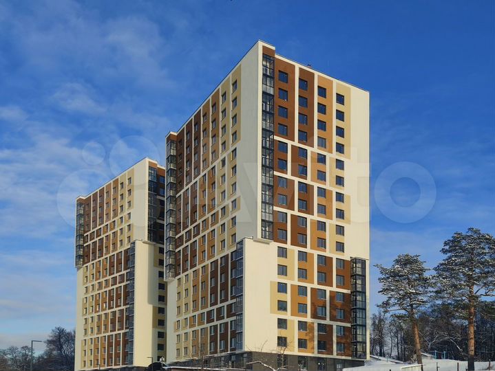 2-к. квартира, 51,3 м², 12/17 эт.