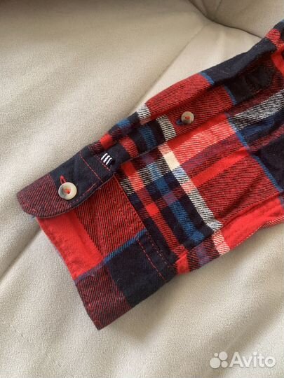 Фланелевая мужская рубашка Tom Tailor