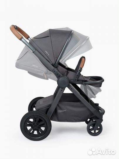 Детская коляска HB Mommer Pro 3 в 1, Dark Grey