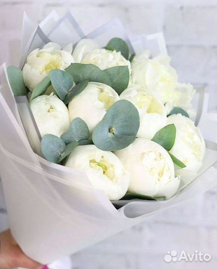 Пионы Букет пионов Доставка цветов