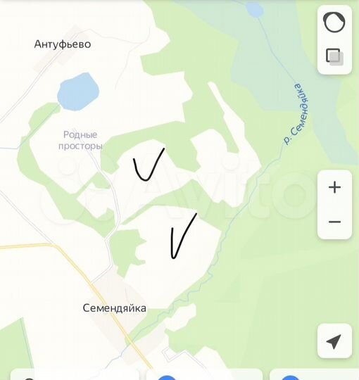 Участок 43 га (СНТ, ДНП)