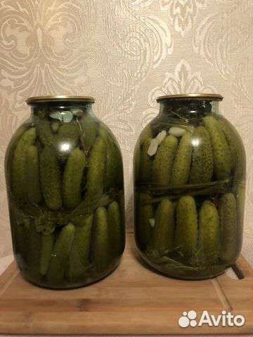 Огурцы маринованные домашние