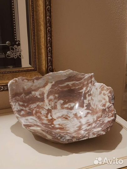 Эксклюзивная каменная посуда, чаши, мойки