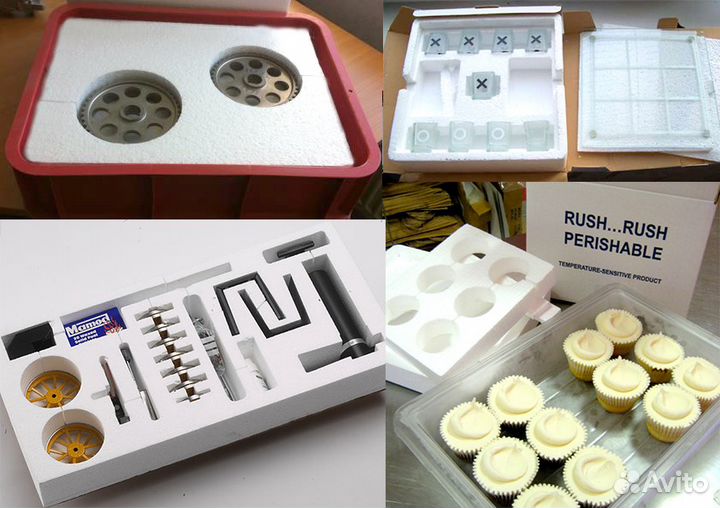 Защитная упаковка, ложементы, тара из пенопласта