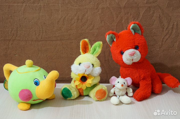 Игрушки мягкие. За все