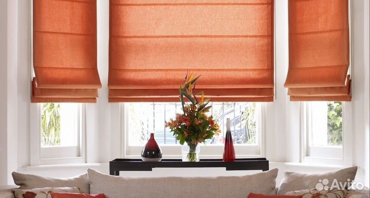 Римские шторы на кухню