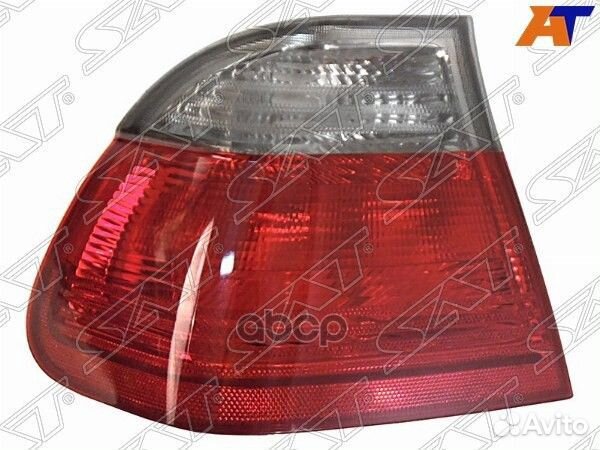 Фонарь задний BMW E46 01-05 LH 4D черный ST-444