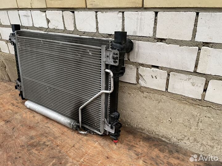 Кассета радиаторов mercedes W203 M272 C-Class C230