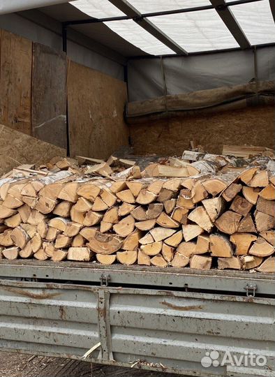 Дрова березовые колотые