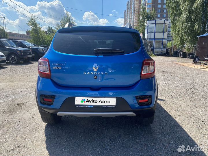 Renault Sandero Stepway 1.6 МТ, 2019, 124 552 км