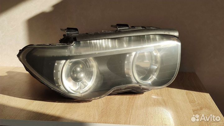 Фары на BMW E65 дорест