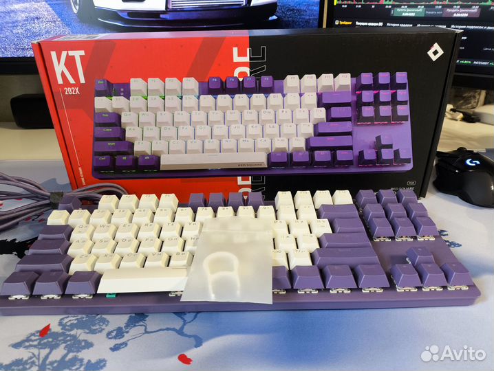 Клавиатура Red Square Keyrox TKL g3ms Purple