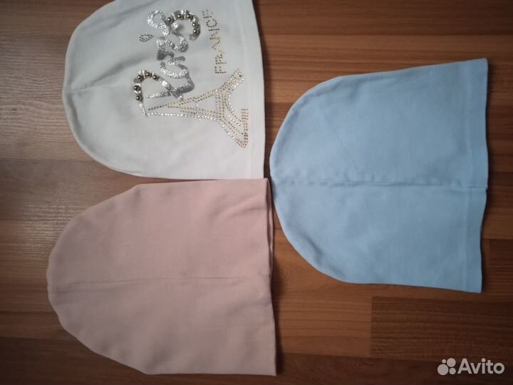 Шапочки детские на осень. Разм.54-56. Новые