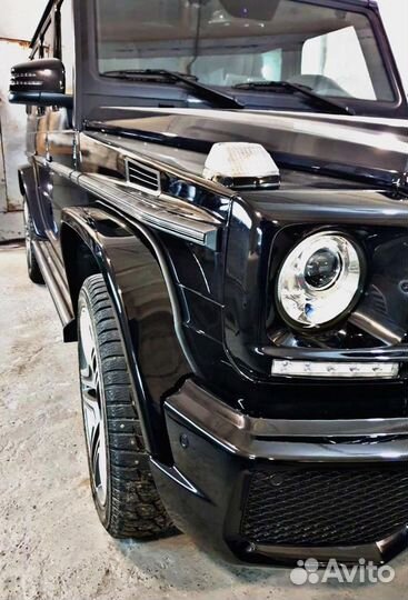 Решетка GT + Бампер с расширителями арок W463