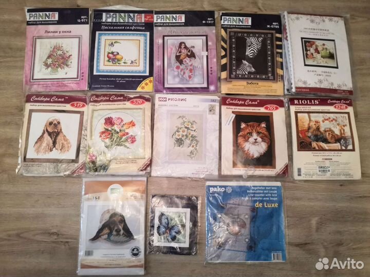 Вышивка крестиком 3 (наборы, схемы)