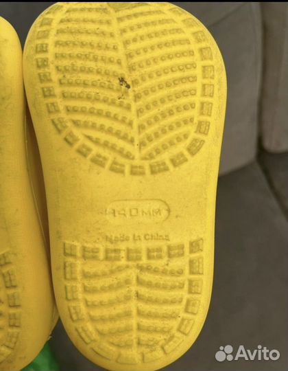 Детские резиновые сапоги