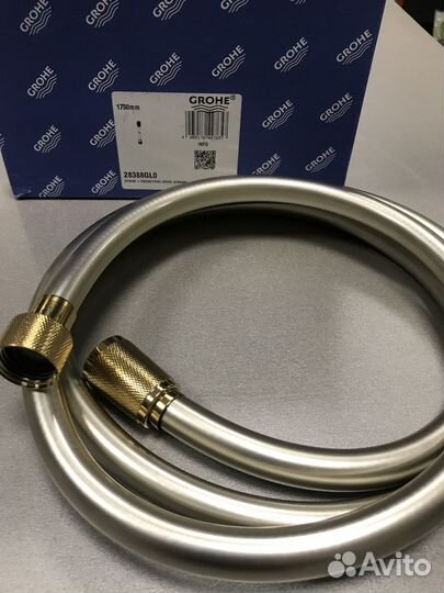 Душевой шланг Grohe золото