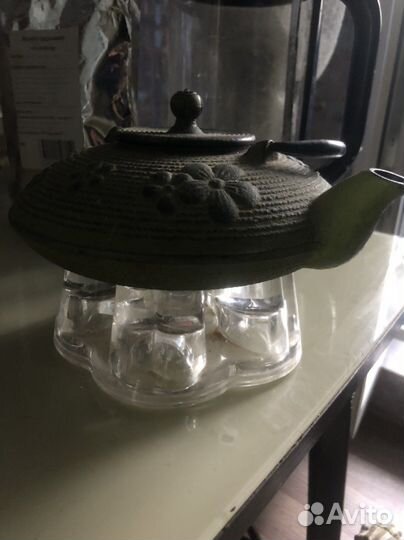 Заварочный чайник чугунный