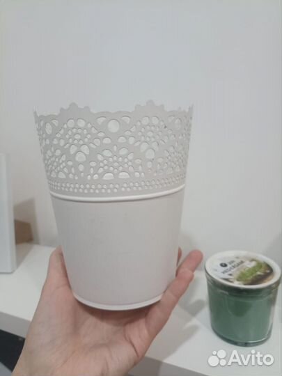 Кашпо Икеа скурар