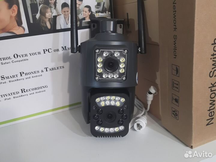 Камера видеонаблюдения 4G wi-fi SIM card