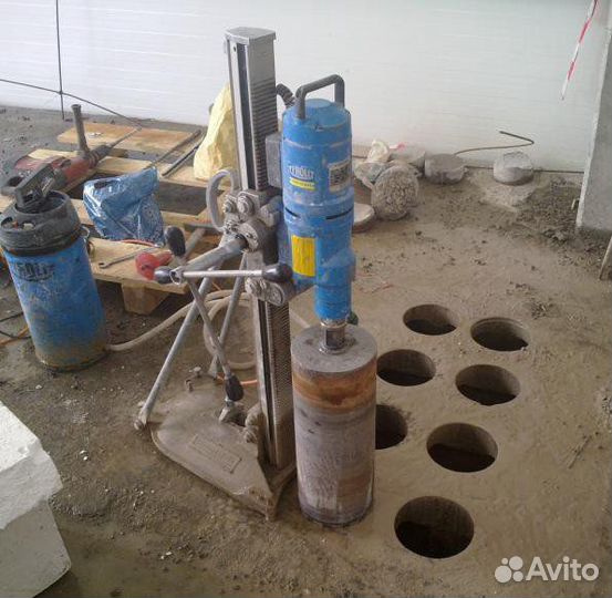 Алмазное бурение отверстий алмазная резка