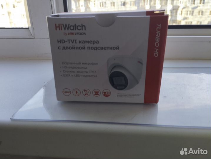 Видеокамера hiwatch ds-t203A(B)