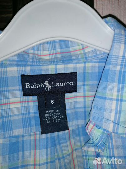 Рубашка Ralph Lauren для мальчика 122
