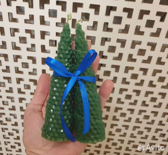 Свечи из вощины. С ароматом прополиса