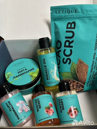 Скрабы, обертывания Letique