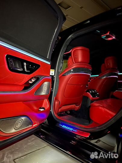 W223 s класс burmester 4d накладки на динамики