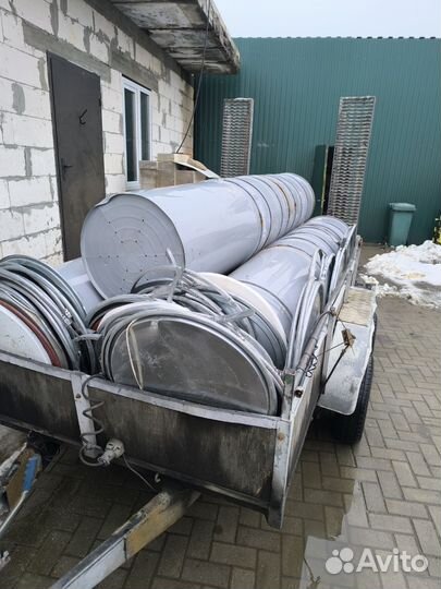 Бочка металлическая бу 200л