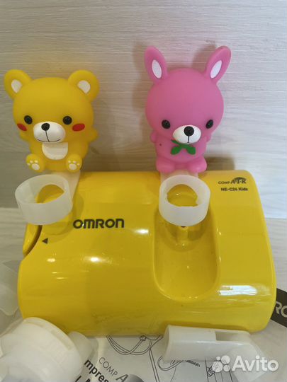 Ингалятор omron kids ne-c24 полный комплект