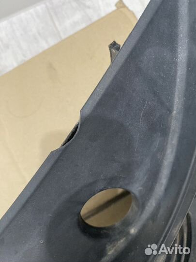 Жабо на hyundai solaris 1