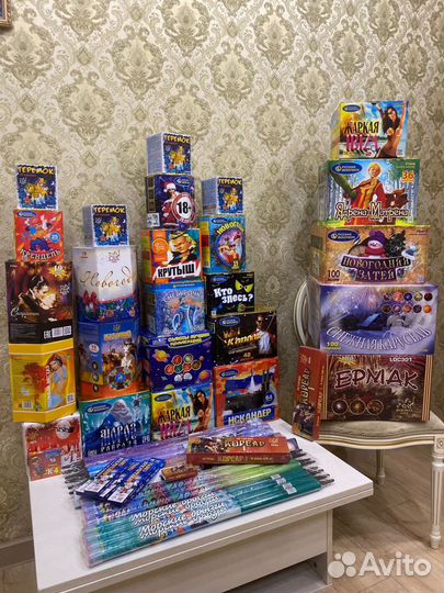 Фейерверки салюты к Новому году