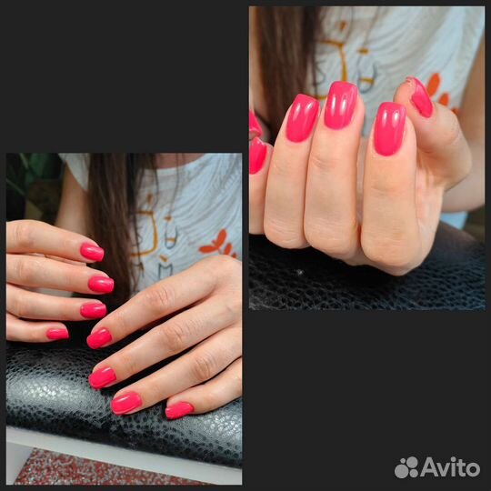 Маникюр с покрытием гель-лаком