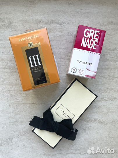 Туалетная вода Eisenberg, Jo Malone, Solinotes