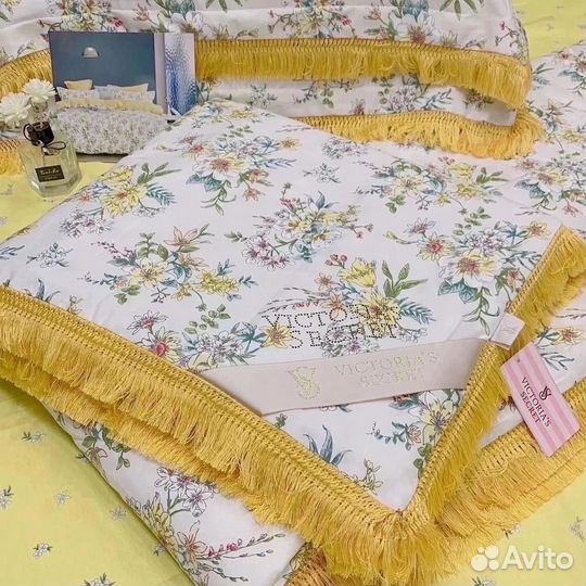 Постельное белье с одеялом евро