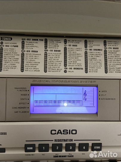 Синтезатор Casio ctk 900
