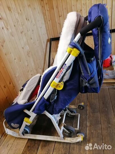 Санки коляска Nika Mikimaus