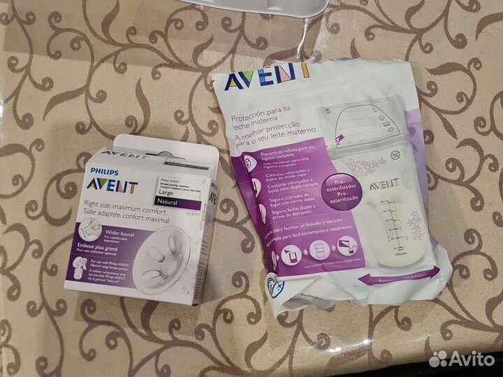 Молокоотсос avent электрический
