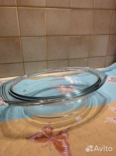 Утятница из жаропрочного стекла