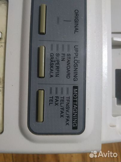 Телефон факс, миниатс panasonic