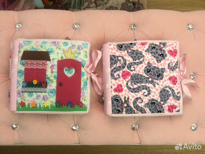 Развивающие книги из фетра