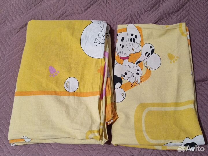 Комплект постельного белья в детскую кроватку