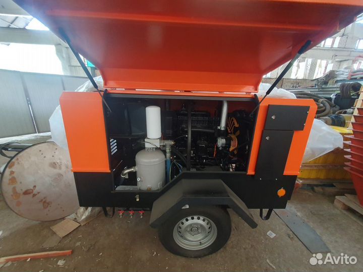 Дизельный компрессор на шасси ммз-пв 6/0.7 Р2А